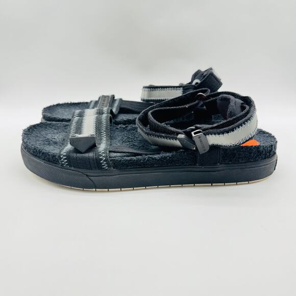 Diesel Shoes Mens 45 US 12 Black Strap Sandals SA Grand Casual Comfort - Picture 5 of 12